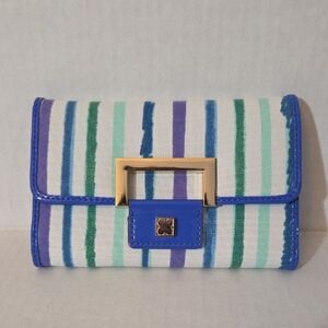 Liz Clairborne Striped Wallet